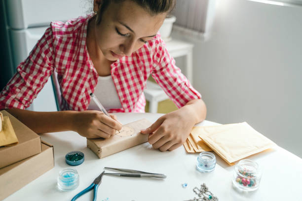 Glazing your clay charms for a shiny finish