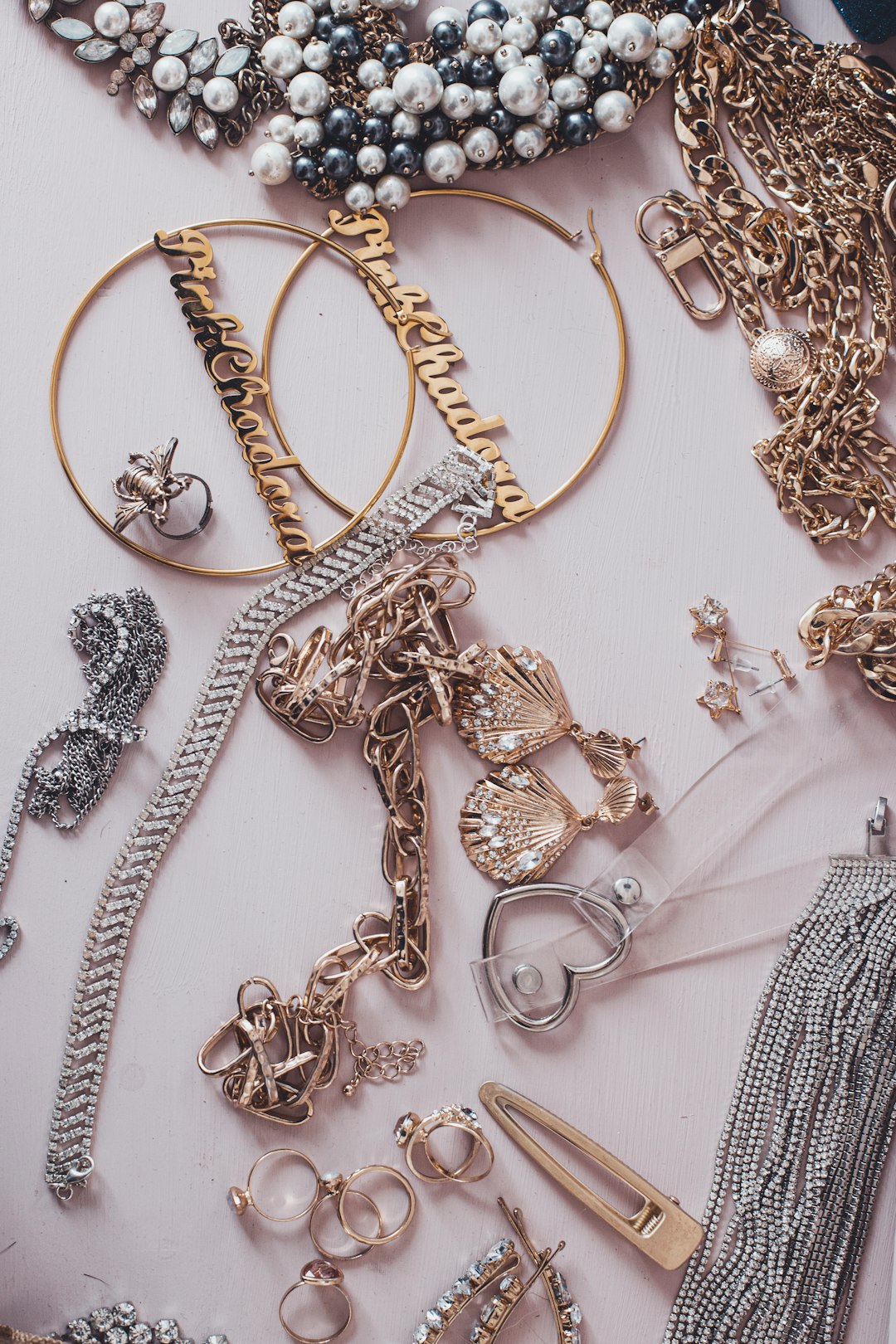 Mixing nature charms with wooden beads